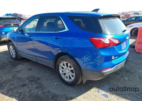 2019 Chevrolet Equinox Lt из США, поврежденный, VIN 3GNAXUEV8KS530621